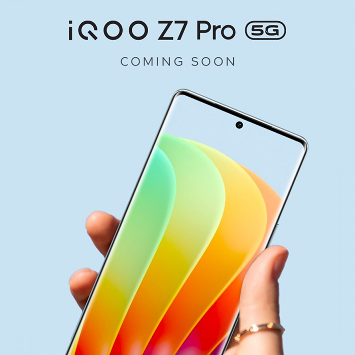 تسريب تشويقي جديد يكشف عن ملامح تصميم هاتف iQOO Z7 Pro