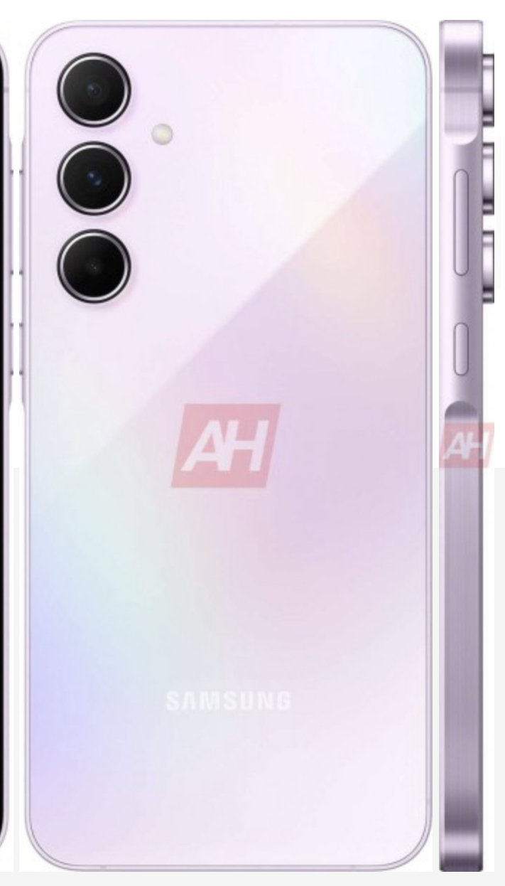 Galaxy A55 الجديد يُظهر إطارًا معدنيًا في الصور الرسمية